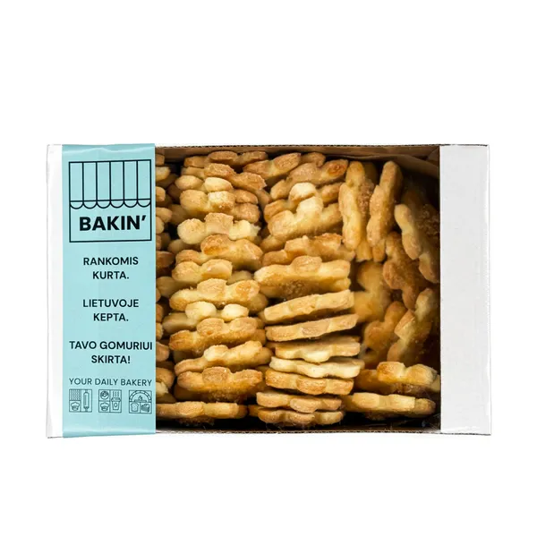 Sausainiai  BAKIN'', Migdoliniai, 400 g