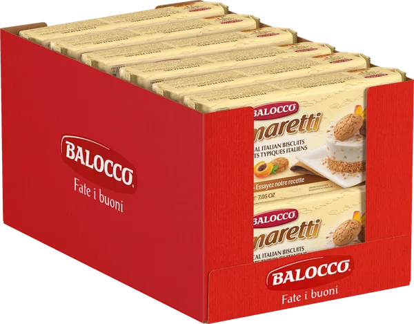 Sausainiai BALOCCO, Amaretti, 200 g