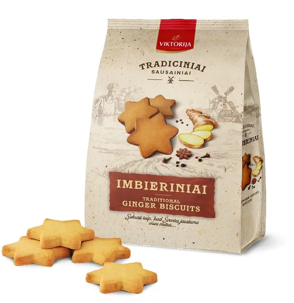 Sausainiai IMBIERINIAI, 250 g