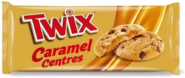 Twix Caramel Centres cookies