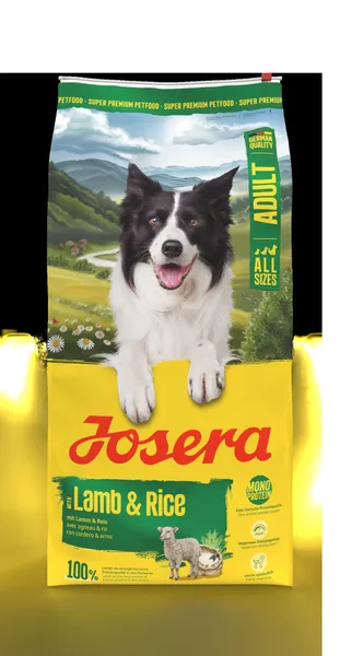Sausas ėdalas suaugusiems šunims JOSERA, Lamb&Rice, su ėriena, 12,5 kg
