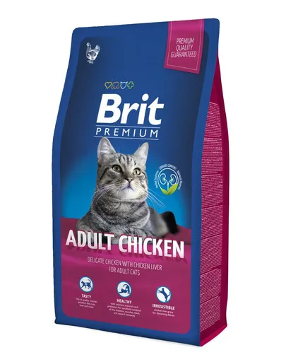Sausas visavertis pašaras katėms BRIT Cat Adult Chicken, 1,5 kg