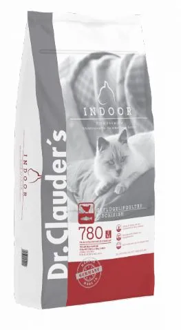Sausas visavertis pašaras katėms DR. CLAUDER'S Indoor,  naminėms, 10 kg