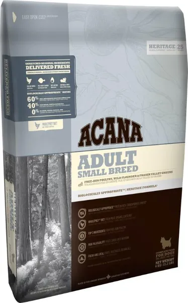 Sausas visavertis pašaras šunims ACANA Adult Small Breed, 2 kg