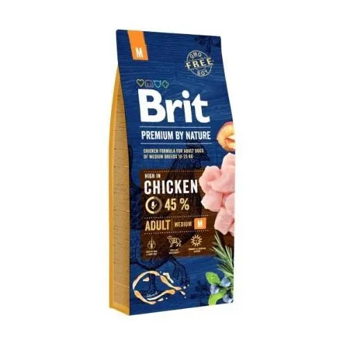 Sausas visavertis pašaras šunims BRIT Adult M, 15 kg