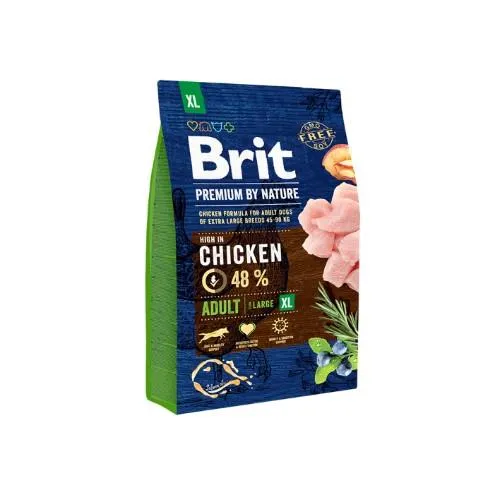 Sausas visavertis pašaras šunims BRIT Adult XL, 15 kg