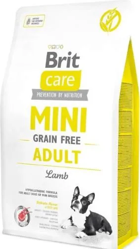 Sausas visavertis pašaras šunims BRIT CARE, Mini , Adult, Lamb, 2 kg