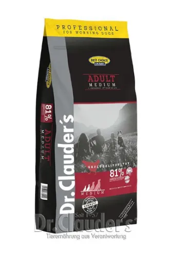 Sausas visavertis pašaras šunims DR. CLAUDER'S, suaugusiems mažų ir vidutinių veislių šunims, 20 kg