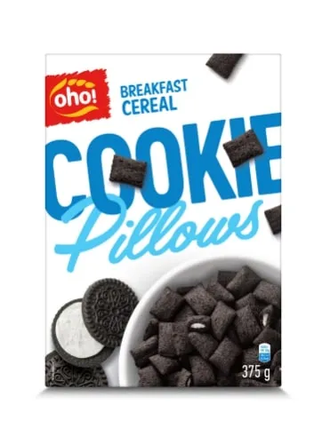 Brokastu pārslas Oho Cookie pillows 375g