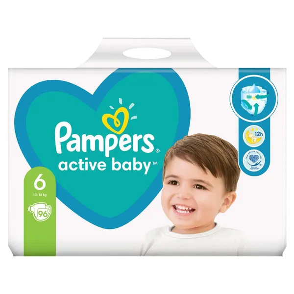 Saus.PAMPERS AB,MP,S6,96vnt