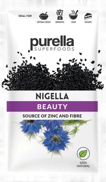 Melno ķimeņu sēklas PURELLA Nigella, 40g