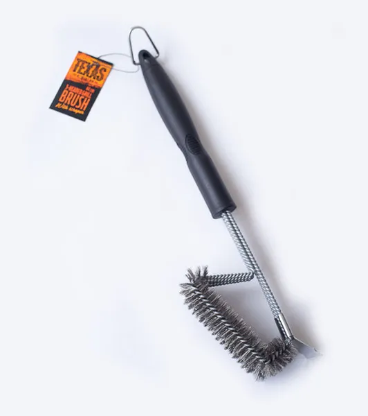 Šepetys TEXAS CLUB, grotelėms valyti, su gramdikliu, plienas, L 44 cm, vnt