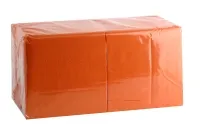 Bāra salvetes LENEK oranžas, 24x24cm, 1 sl., 400gab