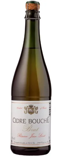 Sidrs CIDRE BOUCHE, Ābolu, Brut, 5%, stiklā, 0.75l (DEP)