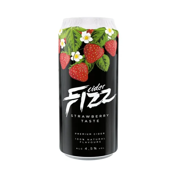 Sidrs FIZZ STRAWBERRY 4,5% 0,5L