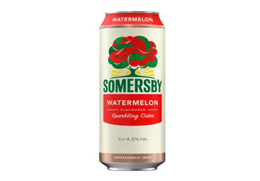 Sidras SOMERSBY, arbūzų  skonio, 4,5 % 0,5 l, skardinė