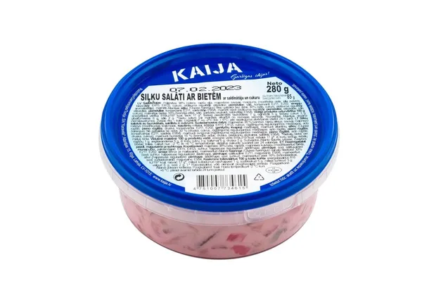 Silkės filė KAIJA, su majonezu ir burokėliais, 280 g