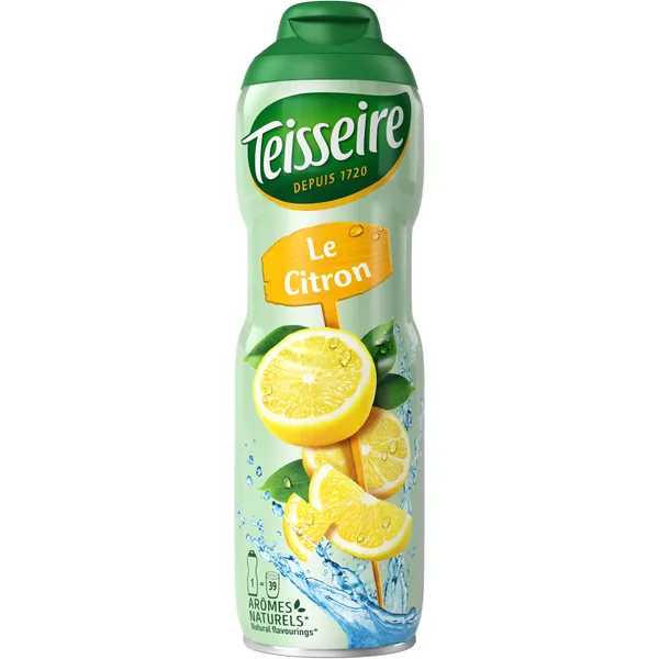 Sirupas TEISSEIRE, Citrinų skonio, 0,6 l
