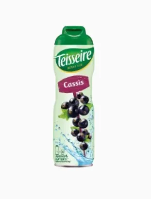 Sirupas TEISSEIRE, juodųjų serbentų skonio, 0,6l