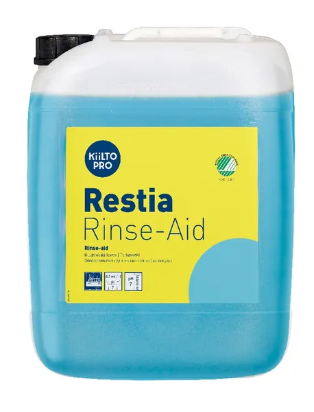 Skalavimo priemonė indaplovėms KIILTO Restia rinse 20 l