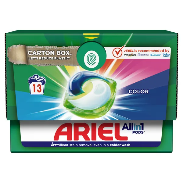 Skalbimo kapsulės ARIEL Color, 13 skalb.