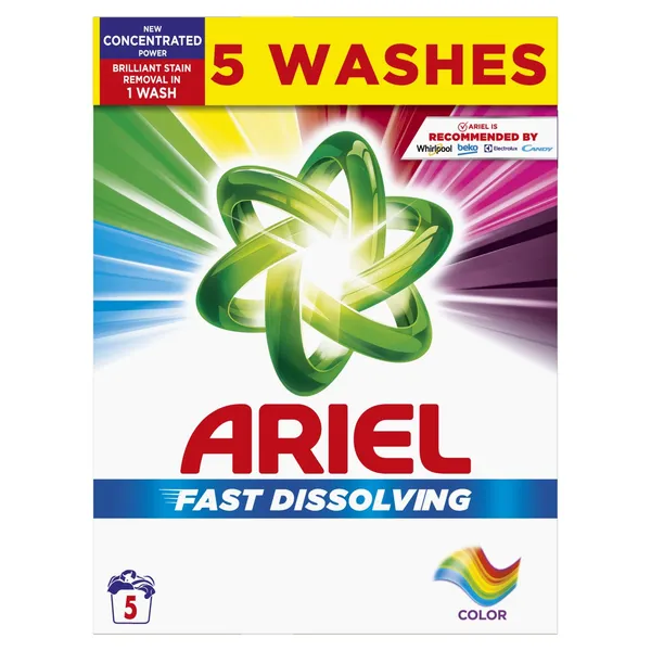 Skalbimo milteliai ARIEL Color, 5 skalb., 275 g.