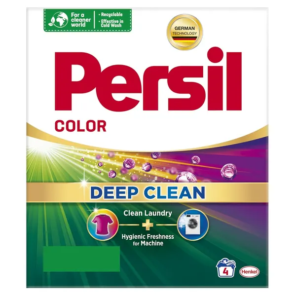 Skalbimo milteliai PERSIL, Color, 4 skalbimai