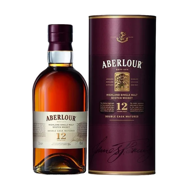 Škotiškas salyklinis viskis ABERLOUR 12 Y.O. su dėžute 0,7 l, 40 %