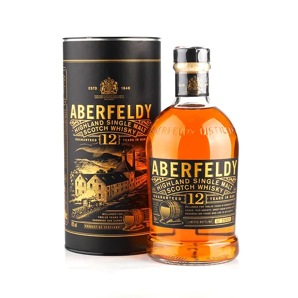 Škotiškas viskis ABERFELDY Single Malt 12 Years, 40%, 0,7 l
