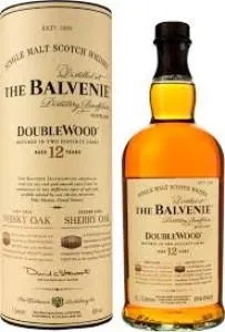 Škotiškas viskis BALVENIE 12 Years Double Wood Single Malt, 40%, 0,7 l