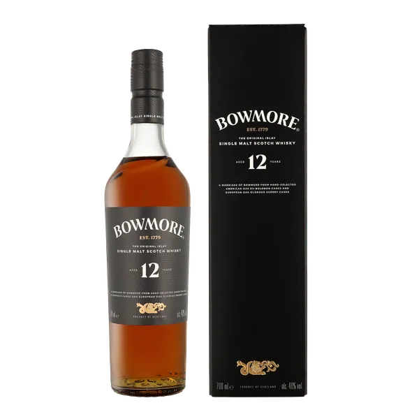 Škotiškas viskis BOWMORE 12 Years Single Malt, 40%, 0,7 l
