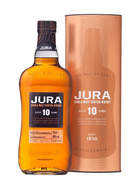 Škotiškas viskis ISLE OF JURA 10 YO, 40%, 0,7 l