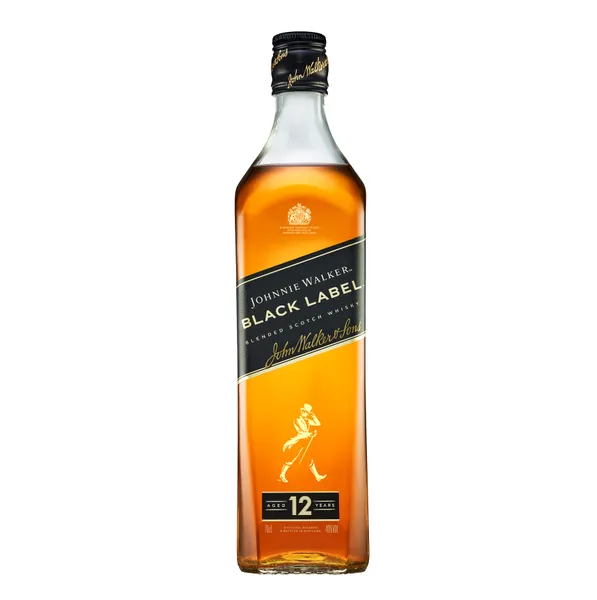 Škotiškas viskis JOHNNIE WALKER BLACK LABEL 12YO, maišytas, 0,7 l, 40 %