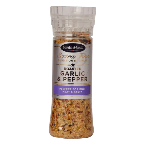 Apcepti ķiploki un pipari 265g, dzirnavas,Santa Maria
