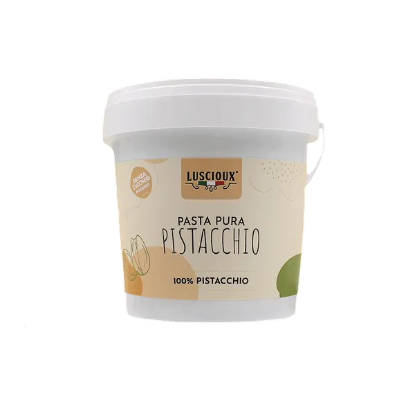 Skrudintų pistacijų riešutų pasta LUSCIOUX, 100%, 1 kg