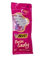 Skustuvai BIC Twin Lady, 5 vnt.
