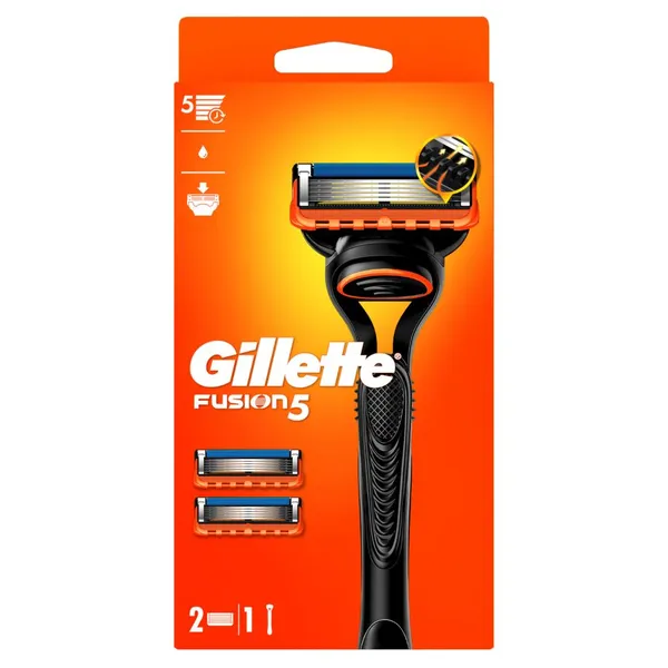 Skustuvas GILLETTE FUSION + sk. galvutės 2vnt.
