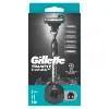 Skustuvas GILLETTE MACH3 Charcoal +6 galvutės