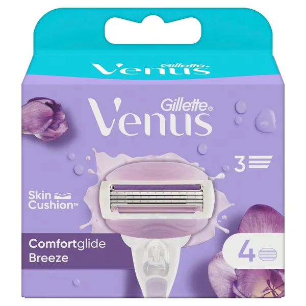 Skustuvo galvutės VENUS Breeze, 4 vnt.