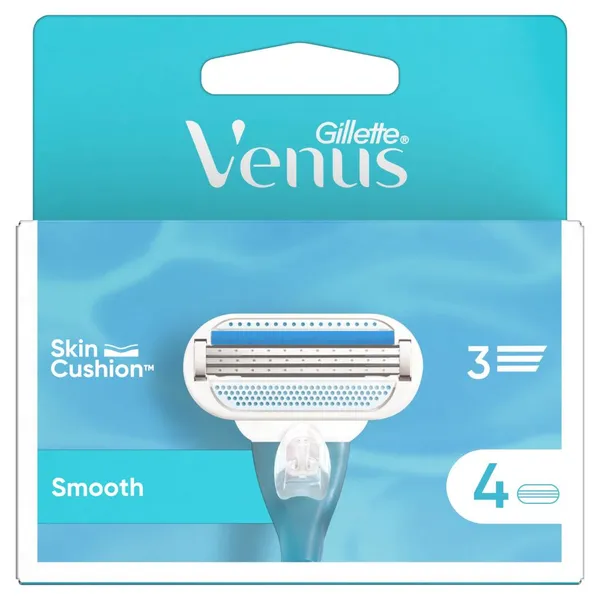 Skustuvo galvutės VENUS Smooth, 4vnt.