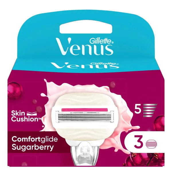 Skustuvo galvutės VENUS Sugarberry, 3vnt.