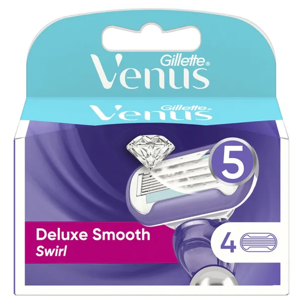 Skustuvo galvutės VENUS SWIRL, 4 vnt.
