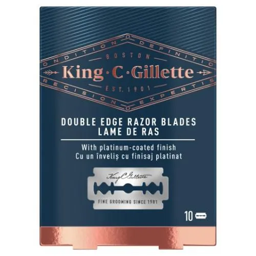 Skutimosi peiliukai King C GILLETTE, 10vnt