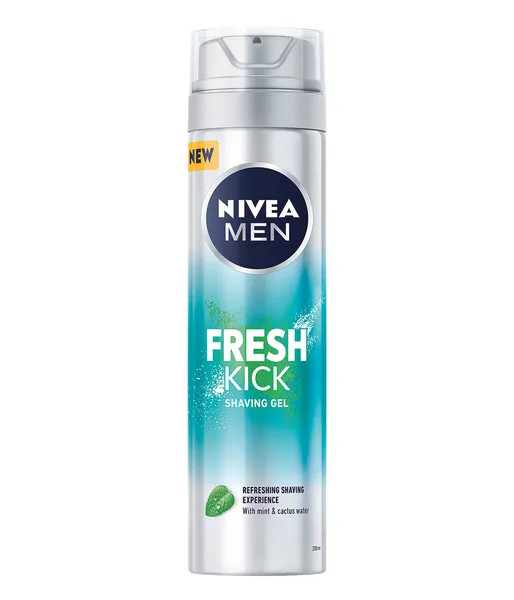 Skutimosi želė NIVEA MEN FRESH KICK, 200 ml