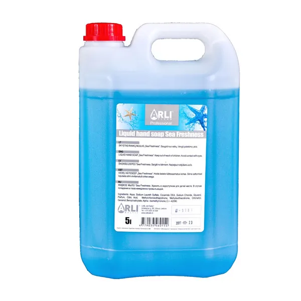 Skystas rankų muilas ARLI CLEAN Sea Freshness, 5 l