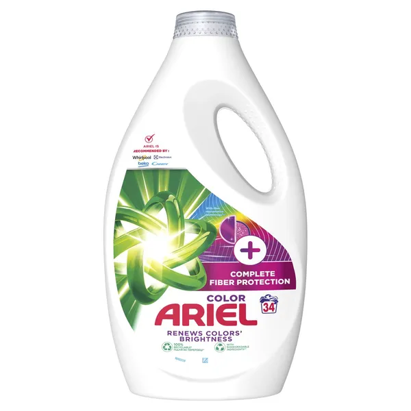 Skystas skalbiklis ARIEL Extra Color & Fiber Protection, 34 skalb., 1,7 l