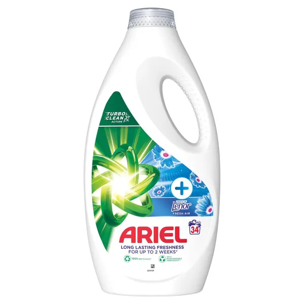 Skystas skalbiklis ARIEL Fresh Air, 34 skalb., 1,7 l