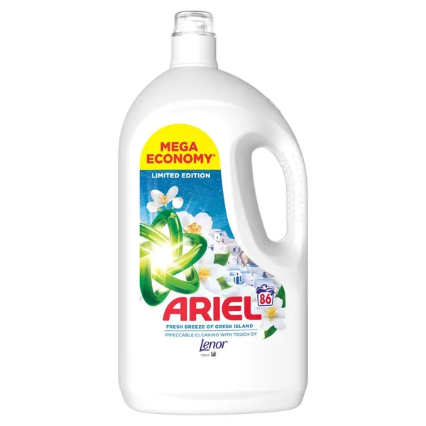 Skystas skalbiklis ARIEL Fresh Breeze, 86 skalb., 3.87 l