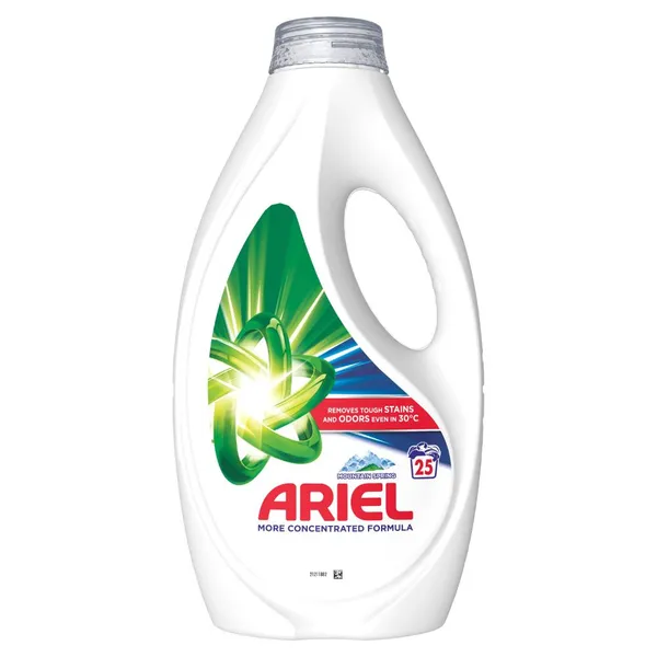 Skystas skalbiklis ARIEL Mountain Spring, 25 skalb., 1,125 l