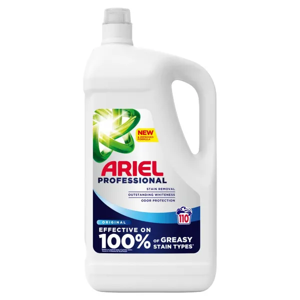 Skystas skalbiklis ARIEL Professional, White, 110 skalb., 4,95 l